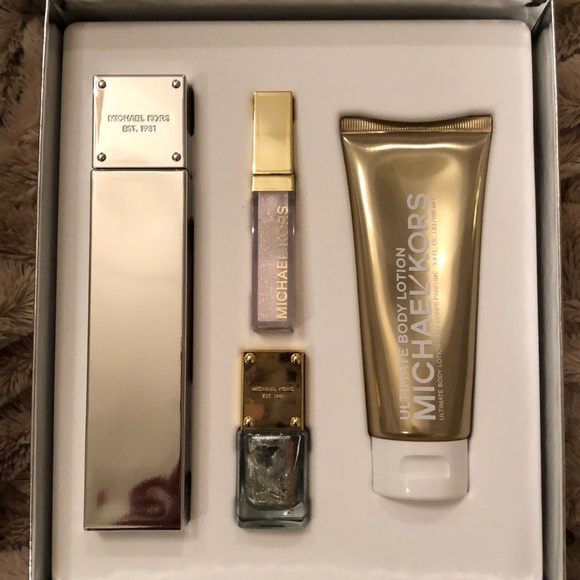 kors white luminous gold